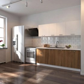 Resim T Designo Tdesıgno Seren Mutfak 200 cm – Tezgah Dahil Değil 