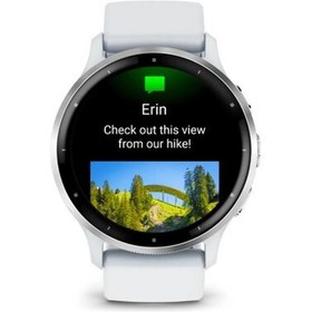 Resim Garmin Venu 3 Gümüş | Beyaz Kayışlı 