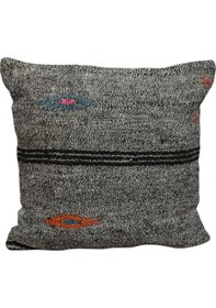 Resim Zehra Abla Halı Yeni El Dokuma Dekoratif Kilim Kırlent Yastık Kılıfı 6048 