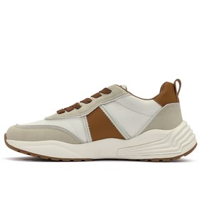 Resim ACBC x DERİMOD Erkek Taba Bağcıklı Kalın Tabanlı Sneaker - Taba / 4 