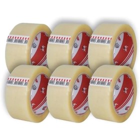 Resim AyrStore Ve-Ge 45mm x 100mt Şeffaf Koli Bantı Aslan 6LI 