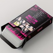 Resim 55 adet Kpop BABYMONSTER Damlama LOMO yıldönümleri ve özel günler için, hayranlar için Sevgililer Günü hediyeleri 