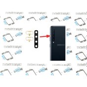 Resim Samsung Uyumlu Galaxy A9 (2018) A920 Arka Kamera Camı Lens Yapışkanlı (525861476) 