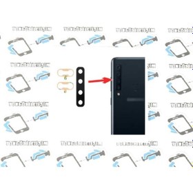 Resim Samsung Uyumlu Galaxy A9 (2018) A920 Arka Kamera Camı Lens Yapışkanlı (525861476) 