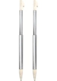 Resim Willowhaven 2 Adet Metal Stylus Kalem Nintendo 3ds Xl Icin Uygun Beyaz 