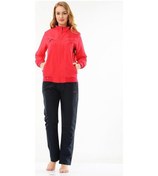 Resim Fantasy 2062 Bayan Yarım Balıkçı Yaka Micropoly Nar Çiçeği Eşofman Takımı-pembe Pembe 