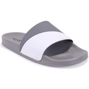 Resim Fly Soft S263071 Gri Beyazı Günlük Ortopedik Erkek Spor Terlik Gri 