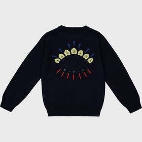 Resim Kenzo Çocuk Kazak K25725/868 Electrıc Blue Lacivert Lacivert 