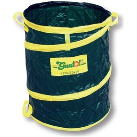 Resim Pop-up Bahçe Atık Torbası 120 Litre 70 Kg 