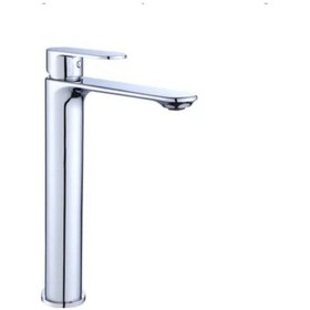 Resim İsaoğlu Yapı Çanak Lavabo Bataryası Çanak Lavabo Musluğu Yüksel Model Silver Gümüş Çanak Uyumlu Armatür Gümüş 