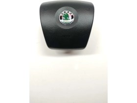 Resim Bursa Airbag Skoda Octavia 2005-2009 Uyumlu Siyah Airbag Kapağı Ithal 