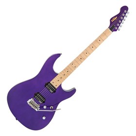 Resim Vintage V6M24 Reissued Elektro Gitar - Pasadena Purple 