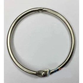 Resim Kilitli Yuvarlak Halka, 4cm - 1 Adet 