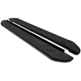 Resim Omsa Line Hyundai Santa Fe 2013-2018 Faba Siyah Yan Koruma Basamak 