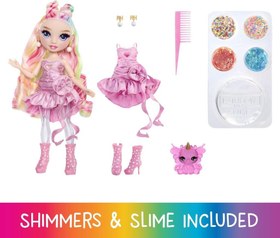Resim Rainbow High Parıltılar ve Slime Serisi Bebeği - Bella 122401 