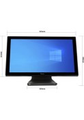 Resim Tiwox TP-3150+, Intel I7 5.nesil, 21.5" Ekran, 8gb Ram, 128GB Ssd, Endüstriyel, Dokunmatik Pos Pc 