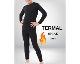 Resim Seburam Collection Seburam Çocuk Kalın Kışlık Tayt Termal Özellikli Sentetik Malzemeden 5 - 7 Yaş Erkek Çocuk 