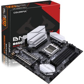 Resim Colorful BATTLE-AX B650M-PLUS WiFi V15 DDR5 7600Mh mATX AM5 Gaming (Oyuncu) Anakart 