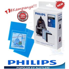 Resim Phılıps Uyumlu Fc 9323/07 Powerpro Compact Hepa Filtre Seti (431255674) 