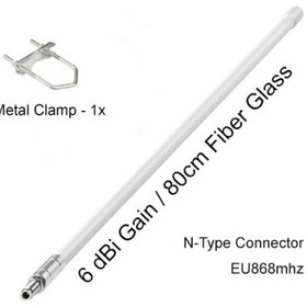 Resim SAFİR TİCARET Omni Anten - 868 Mhz 8 Dbi Lora Omni Anten Dış Ortam 