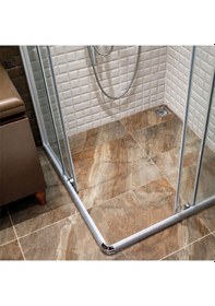 Resim Ayrıntıshop Süper Lüks Duşakabin Plastik Köşe Takozu Krom 