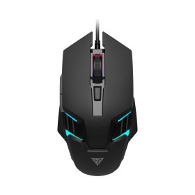 Resim Flamex Gamdıas Aura Gs4, Çok Renkli Aydınlatma, USB Kablolu, 6 Tuşlu, Gaming Mouse, 3.600 Dpı, Siyah 