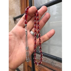 Resim Sultan Telkari Kapsül Kesim Şeffaf Kahverengi Renk Iran Bağası Toz Kehribar Tesbih 