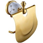 Resim Acar Elegant Gold Kapaklı Kağıtlık Altın Renkli 