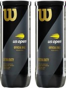 Resim Wilson Us Open XD 3'lü 2 Kutu Tenis Topu 