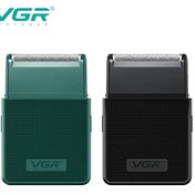 Resim Vgr Jilet Profesyonel Tıraş Makinesi Şarj Edilebilir Sakal Düzeltici Green With Box Diğer 