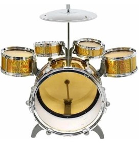 Resim Aesco Mey Ithalat® Jazz Drum Bateri Seti 