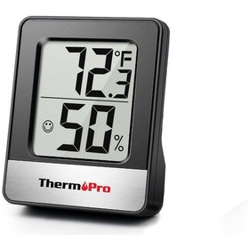 Resim ThermoPro TP49B Mini Iç Mekan Dijital Sıcaklık ve Nem Ölçer Termometre 
