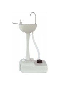 Resim Porvaletti Portatif Lavabo, 17L Temiz Su Tanklı 