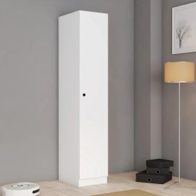 Resim Ferniso Mobilya Tek Kapılı Gardolop Beyaz 