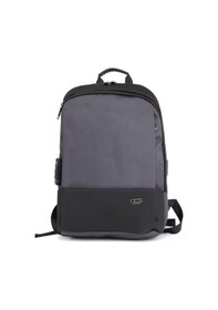 Resim Su Geçirmez Astarlı Sırt Çantasıyla Laptopunuzu Koruyun: 15.6 İnç Laptop Bölmeli, Usb Kablolu Gri-1207 Gri 