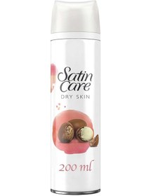 Resim Gillette Satin Care Tıraş Jeli Kuru Ciltler 200 ml 