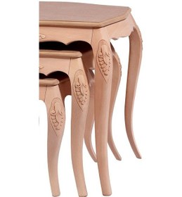 Resim Zigon Lükens Aslan Model Kayın Torna Lüx Oymalı Ayak Ham Kaplama (452746383) 