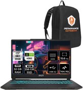 Resim MSI Cyborg 15 i7-13620H 32GB 256GB SSD RTX4060/8GB 15.6" FHD 144HZ 