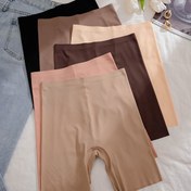 Resim 6'lı Paket İz Bırakmayan Yüksek Bel Düz Paça Pantolon, Güvenlik Pantolonu, Kadın Taytları, Kaymaz, Kalça Kaldırma ve Karın Sıkılaştırma 