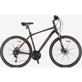 Resim Kron Tx300 Hidrolik Disk 28 Jant Trekking Bisiklet Mat Siyah-füme-turuncu 51 Cm Siyah-Turuncu 