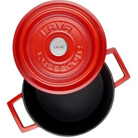 Resim Lava Döküm Demir Spring Tencere Trendy Kapak Mat 20 CM 