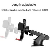 Resim Wholesale00 2 In 1 Araba Telefon Tutucu + Navigasyon Braketi Kırmızı Kırmızı 