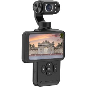 Resim Mioji Pocket 3 5K 30FPS 48MP 3 Eksenli Gece Görüşlü Gimbal Kamera 