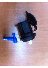 Resim 12-32 Volt Araç Çift Port Usb Şarj Yeşil Işık 