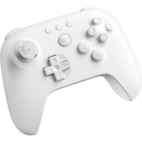 Resim 8Bitdo 64 Bluetooth Controller 3D Analog Switch, Windows, ve Android Uyumlu (White) 