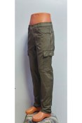 Resim BeyzDenim Haki Kargo Pantalon 