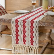 Resim Noel Havlusu Nakış Masa Bayrağı For 33x122cm Noel Ağı Diğer For 33x153cm For 33x183cm For 33x224cm For 33x273cm 