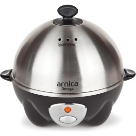 Resim Arnica Omega Pısırıcı 5-10 Yumurta Yumurta Pişirme Makinesi Gh25100 Mutfak Tartısı Hediye (Onerous) 