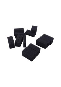 Resim Zcjb 3862 Tekrarlanabilir Filtreler-60 Adet X Beyaz Pamuklu Çarşaf 60 Adet X Siyah Pamuklu Çarşaf-beyaz & Siyah -122509 