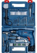 Resim Bosch GSB 600 Darbeli Matkap + 100 Parça Aksesuar Seti - 06011A0321 